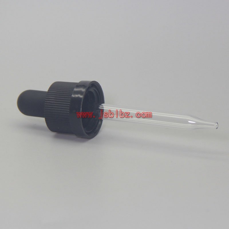 18-410壓旋蓋滴管防兒童開(kāi)啟膠頭滴管精油瓶滴頭